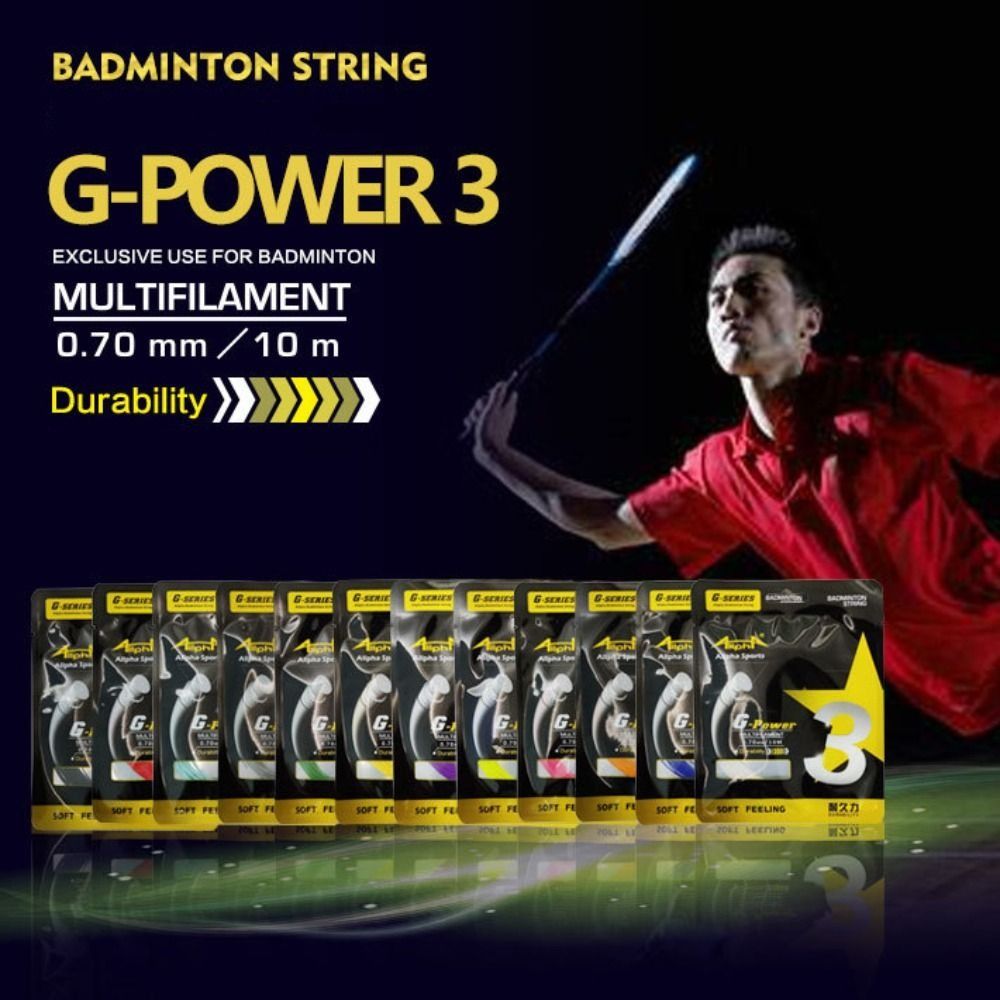 Badminton Rs - Badminton String 0.7mm G3 High elastic