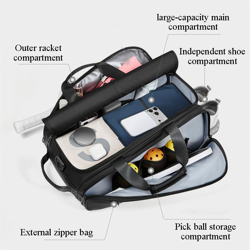 Tennis bag, large capacity, li - đánh giá và giá Badminton Rs